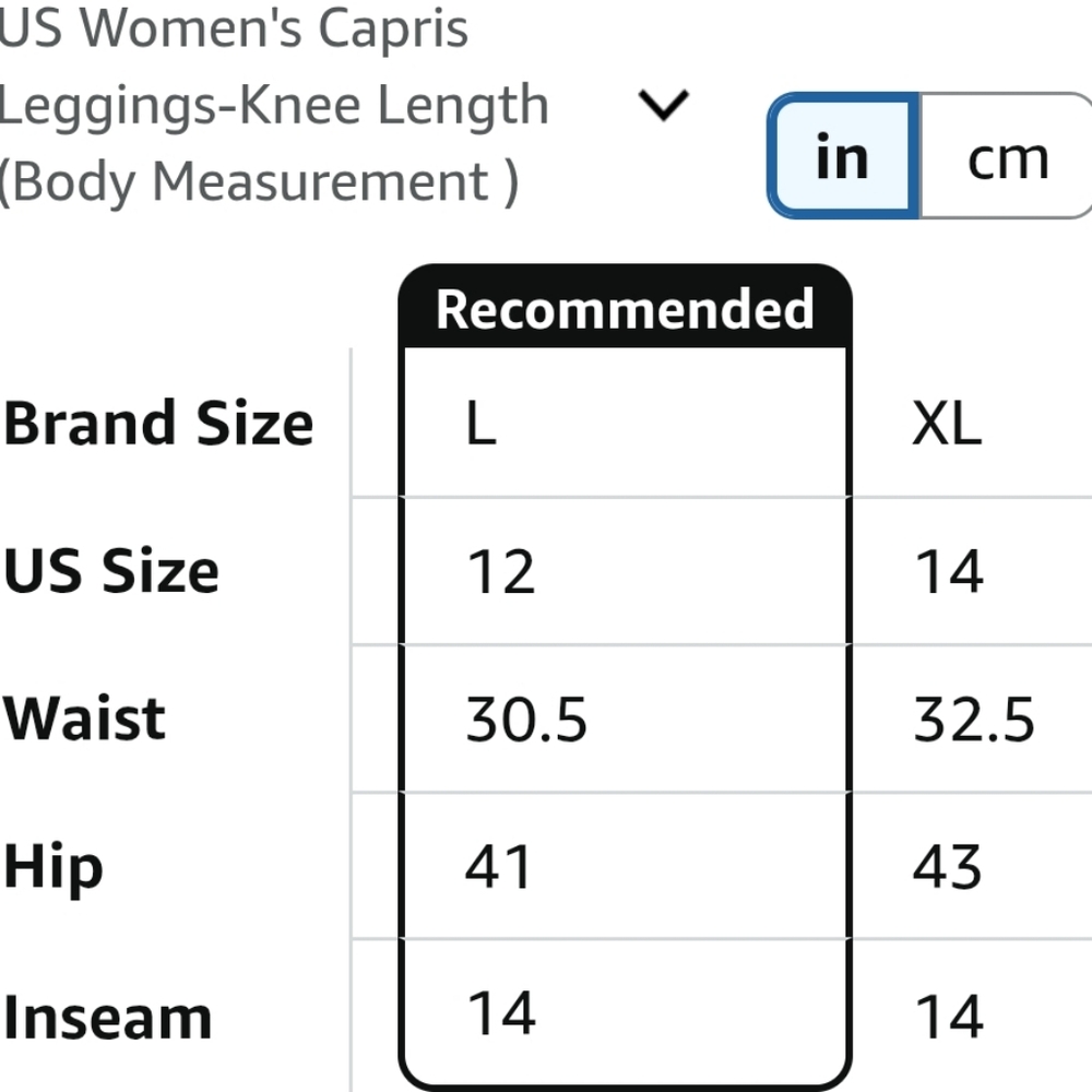 Ododos Capri Leggings: Indigo, Large 76% Poly/24%Spandex, 19" Insea… - Picture 6 of 6